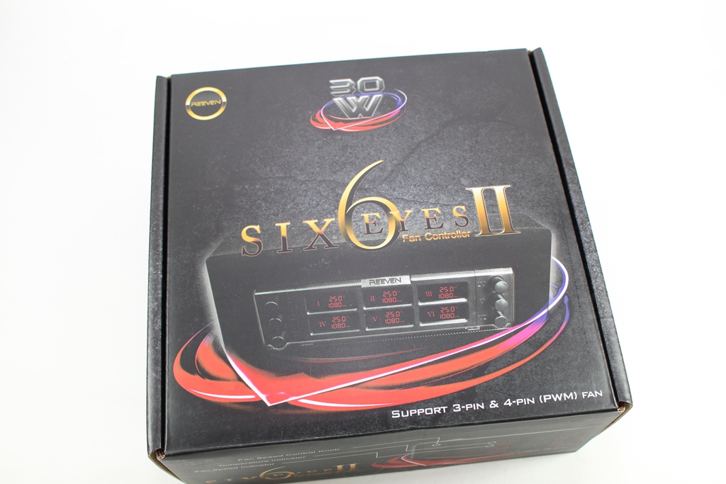 Reeven Six Eyes II與COLDWING 12完美組閤-大功率輸齣風扇控製器搭配12公分強勁風力風扇