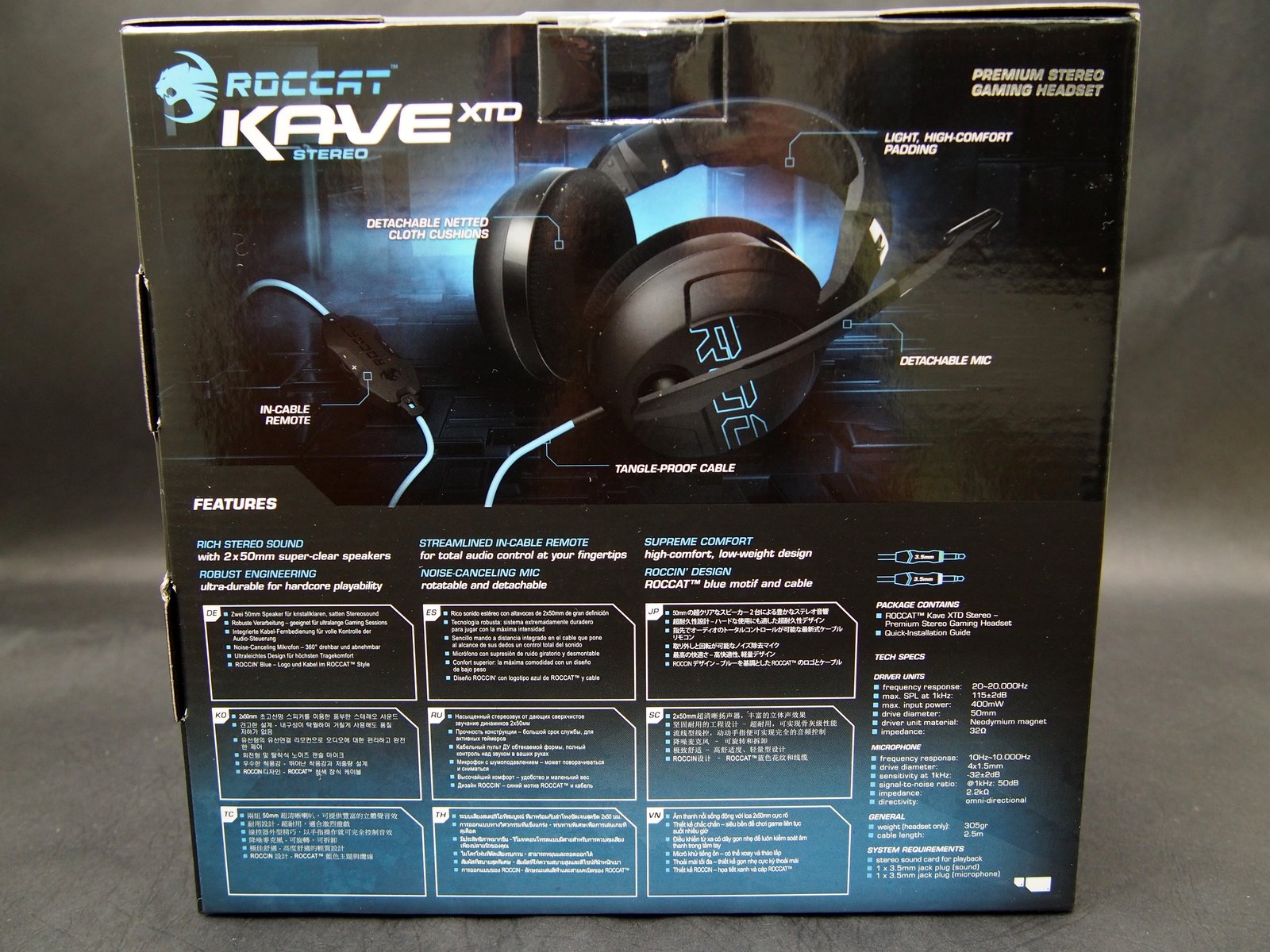 [XF] 海軍風格塗裝新裝上市 ROCCAT Kave XTD Stereo Military