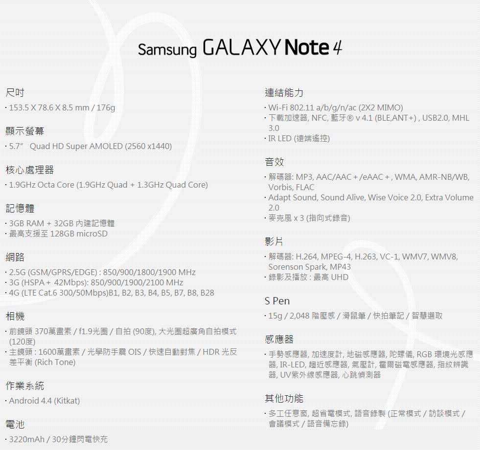 [XF] 寫意世代 登峰之品 SAMSUNG GALAXY Note 4 評測