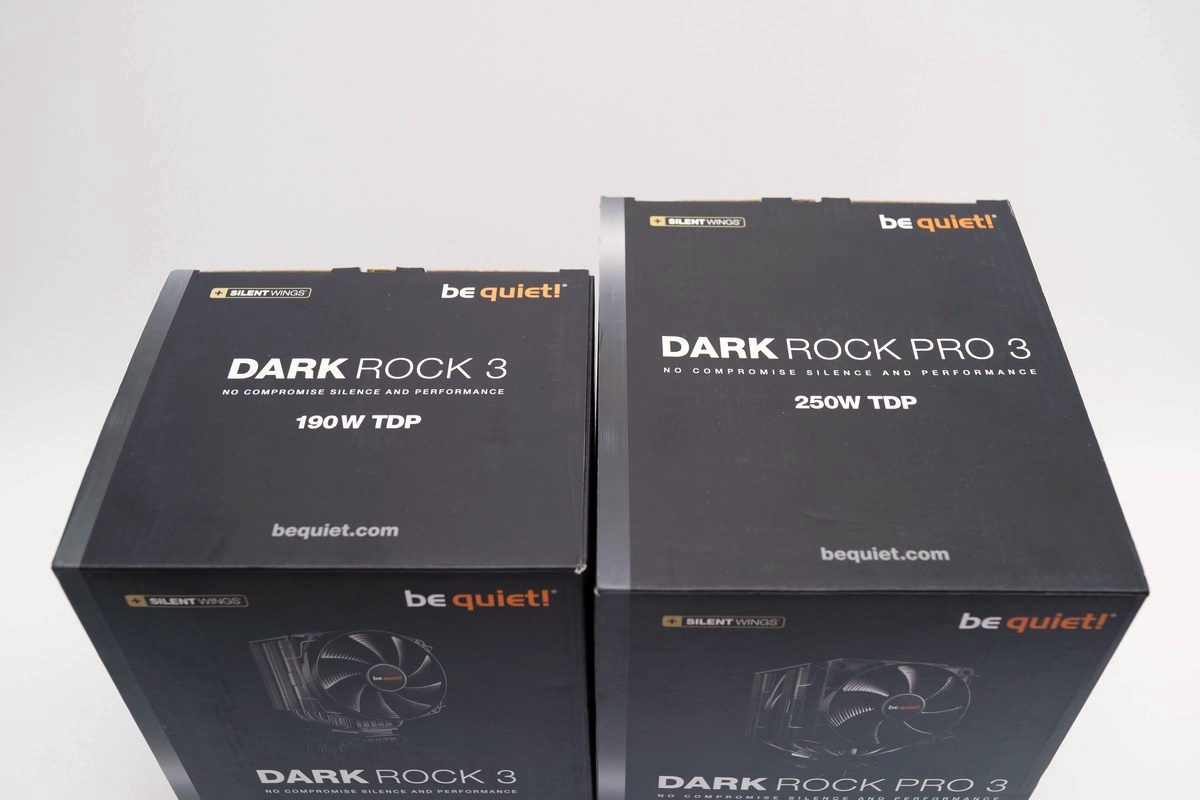 [XF] 靜寂黑 酷冷型 be quiet! Dark Rock 3&Dark Rock Pro 3 散熱器評測