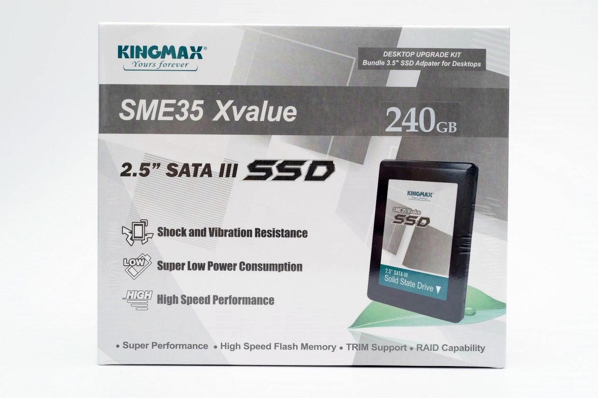 [XF] 持續挑戰市場價格底限 不容忽視的性價比 KINGMAX SME35 Xvalue 240GB 評測