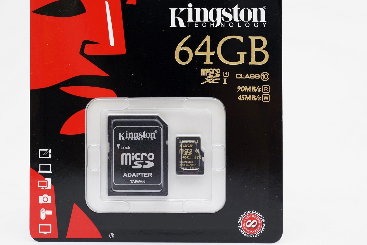 [XF] 手機空間不夠嗎? 認明Kingston金色字樣有速解 Kingston microSDXC UHS-I  U1 64GB記憶卡評測