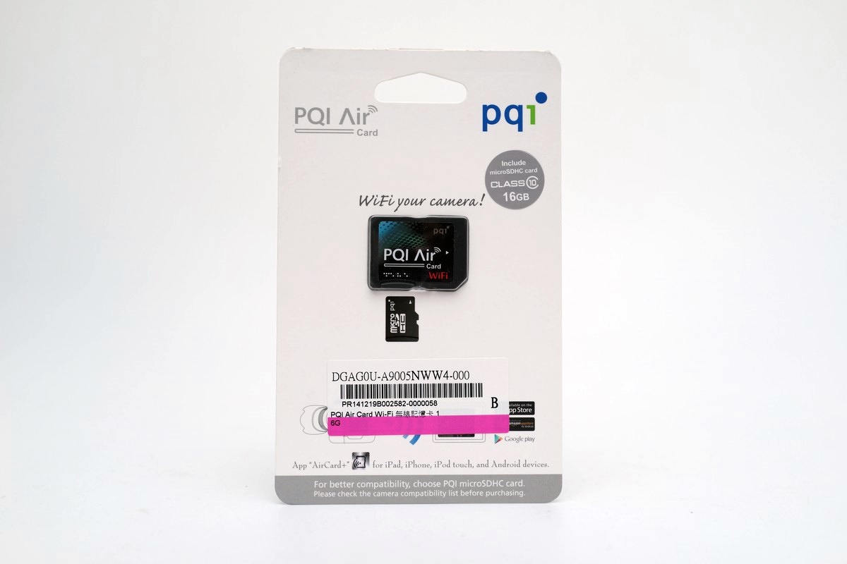 [XF] 智取無線 PQI Air Card 無線網路記憶卡 microSDHC 16GB 簡測