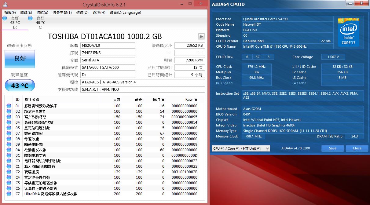 [XF] 裝機碟之屬 單碟1TB已成主流 Toshiba DT01ACA100 1TB評測