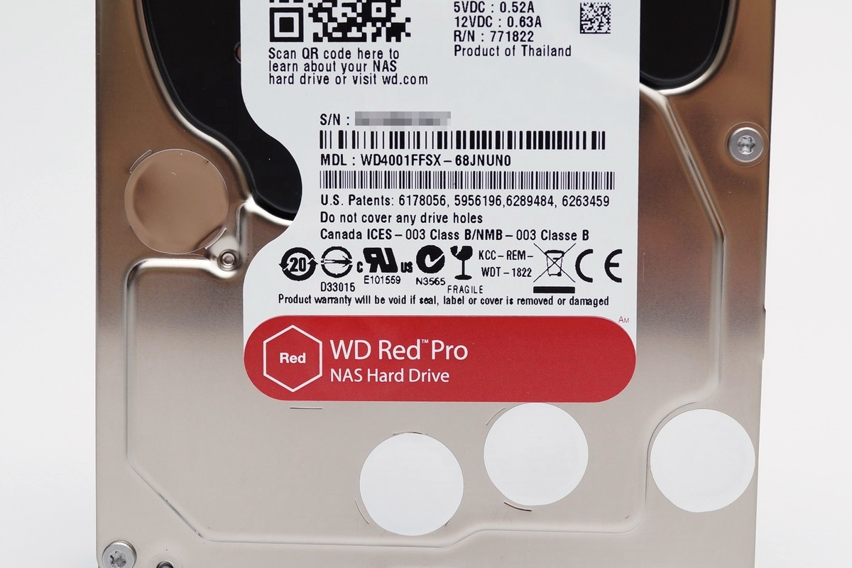 [XF] 轉速提升效能躍進 更有貼心5年保固  WD RED Pro 4TB硬碟及Synology DS1813+ NAS應用實測