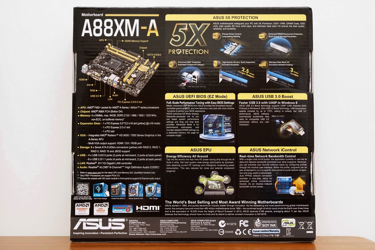 [XF] 發揮FM2+平台價值 實用裝機主機板  ASUS A88XM-A評測