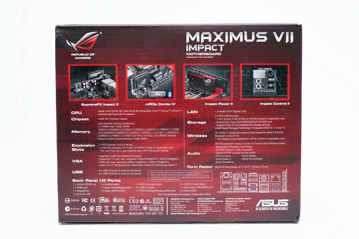 [XF] 創兼容並蓄之勢 造迷你高效之機 ASUS ROG Maximus VII Impact 評測