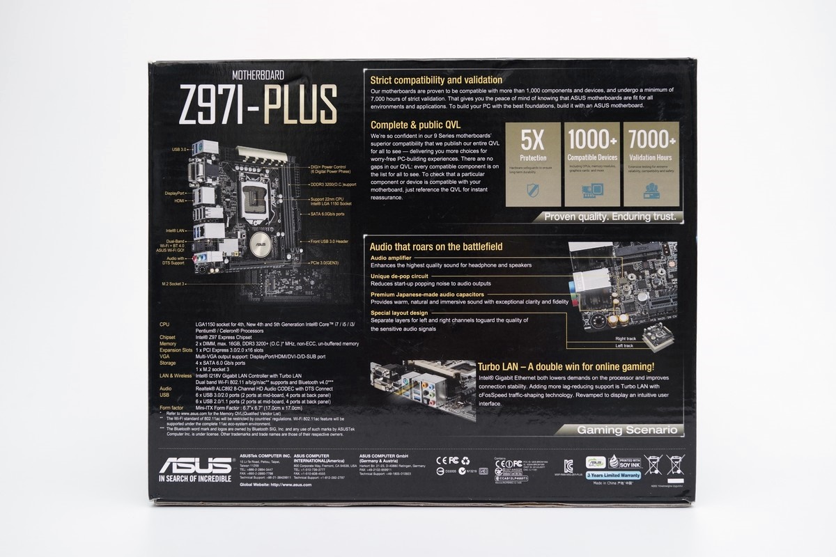 [XF] 鎔鑄Z97精華 展現ITX小巧風采 ASUS Z97I-PLUS 評測