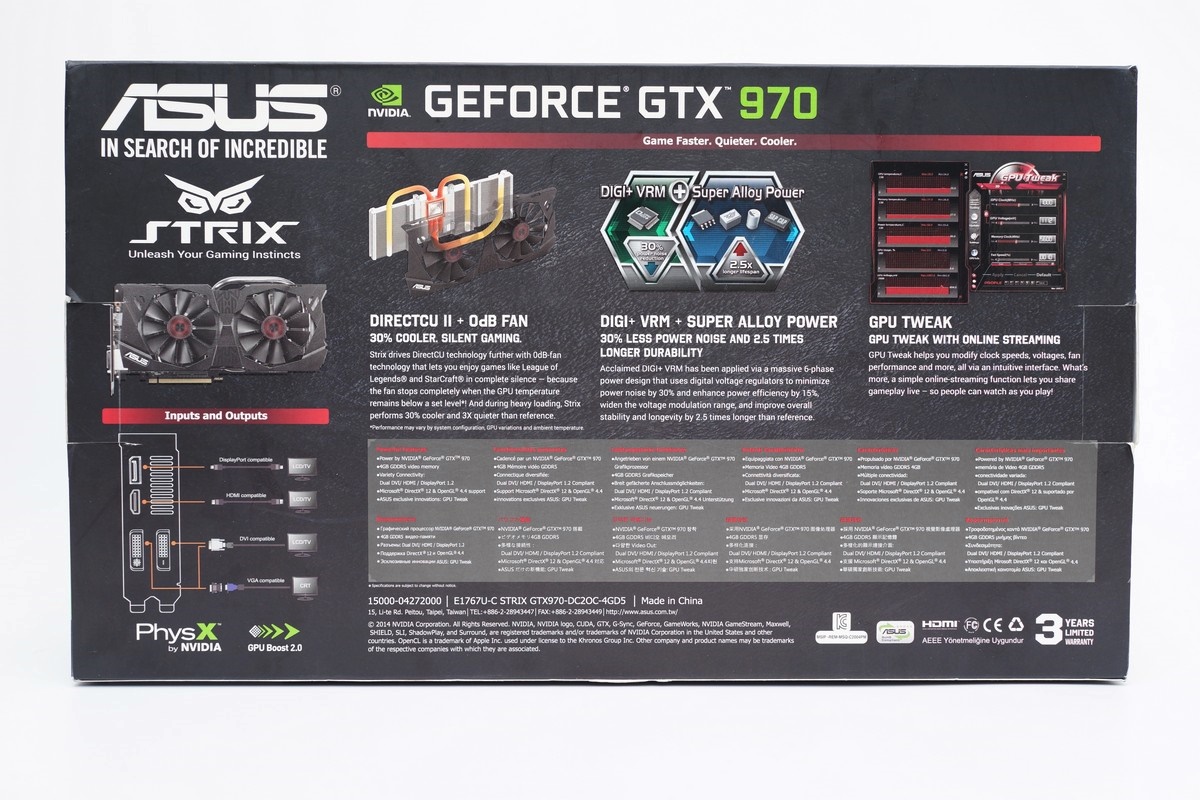 [XF] 靜寂明快 掌握遊戲快感 ASUS Strix GeForce GTX 970 4GB評測