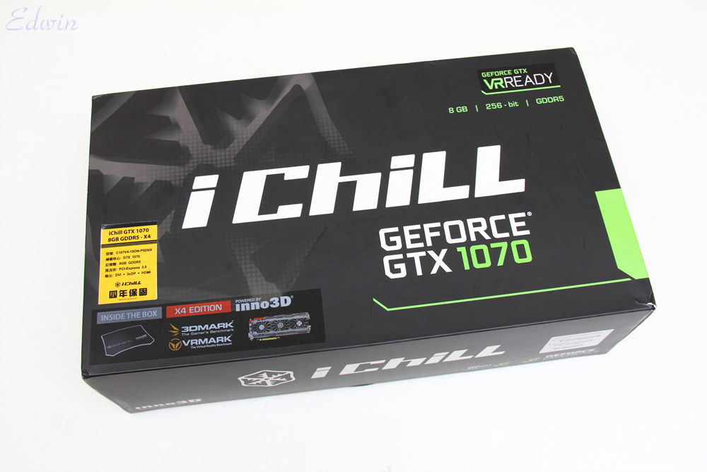 Inno3D iChill GTX 1070 四風扇霸氣登場| XFastest News