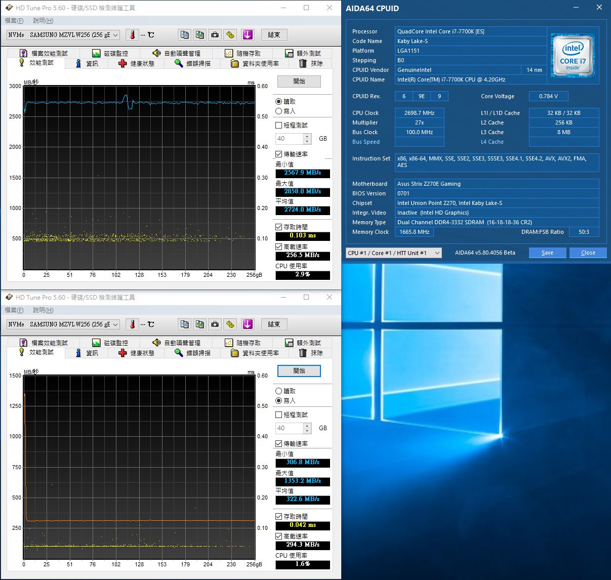 XF] TLC界霸者不容忽視的效能Samsung PM961 M.2 NVMe SSD 256GB評測